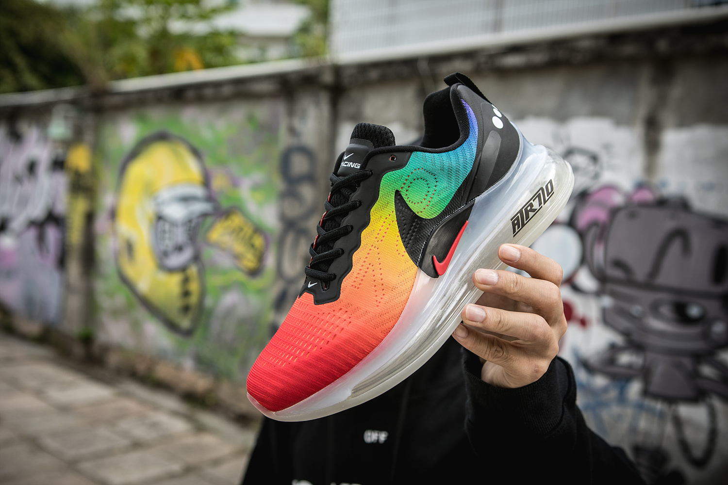 2020 Nike Air Max 720 Red Yellow Black Blue - Click Image to Close